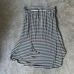 Stripey Skirt - Drawstring wasteband